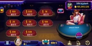 Bảng Poker là bảng sắp xếp các tay bài