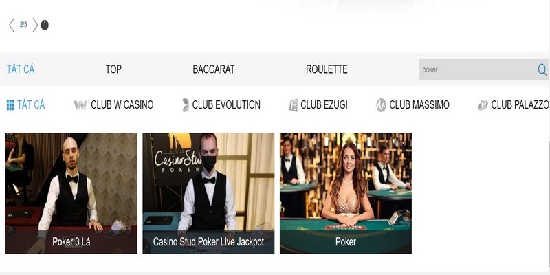 Tìm hiểu thứ tự Poker