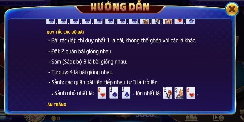 Cách chơi Sâm Lốc cơ bản