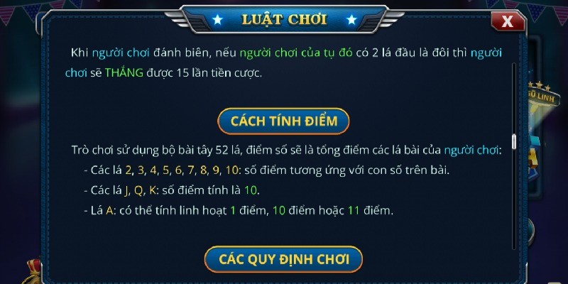 Hướng dẫn cách tính xì trong Xì Dách