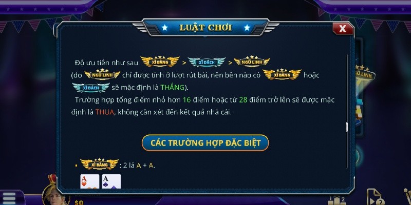 Luật Xì Dách chi tiết